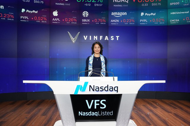 VinFast is officially listed on the US Stock Exchange