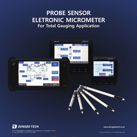 Precision Measurement Instrument : Probe Sensor & Indicator(Electronic Micrometer)