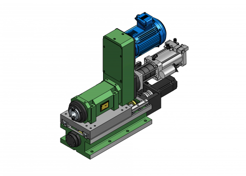 ATC Spindle with Linear Rail Slide