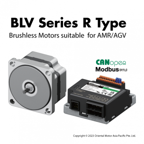 BLV Series R Type - Brushless Speed Control Motor