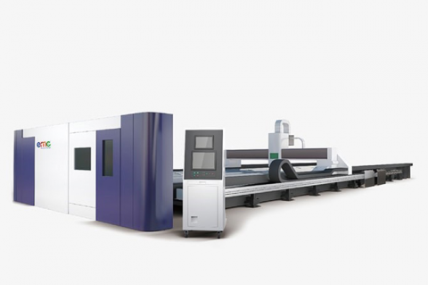 Máy cắt CNC Laser Fiber EMC 2560GT (Bàn đơn khổ lớn)