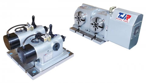 CNC Multi Spindle Rotary Table (2-wheel coupled, Powerful Pneumatic Brake)