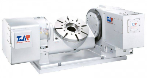 CNC Tilting Rotary Table (Dual-axis dual-arm type)
