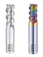 3 Flutes Square End Mill for Soft Metal